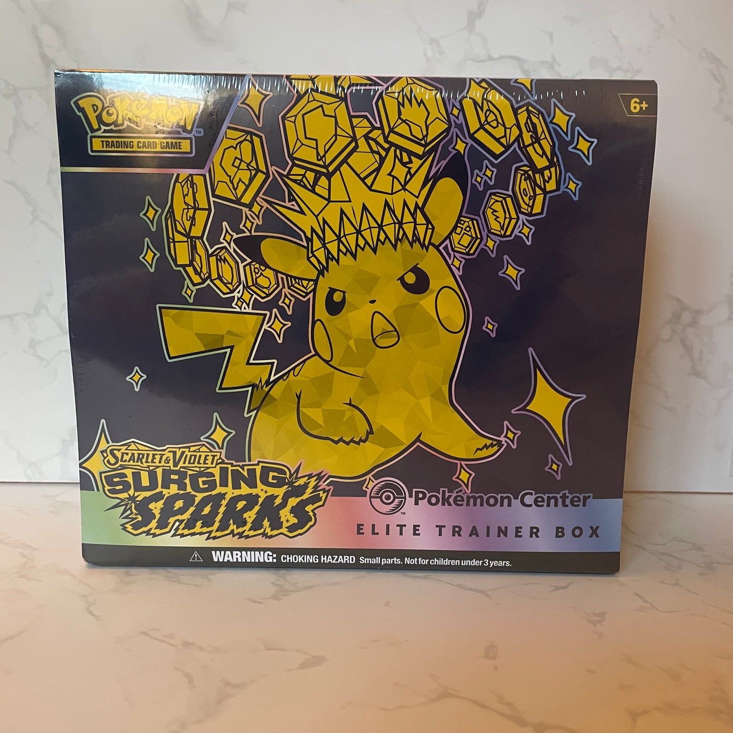 Raffle Entry – Surging Sparks Pokemon Center Elite Trainer Box