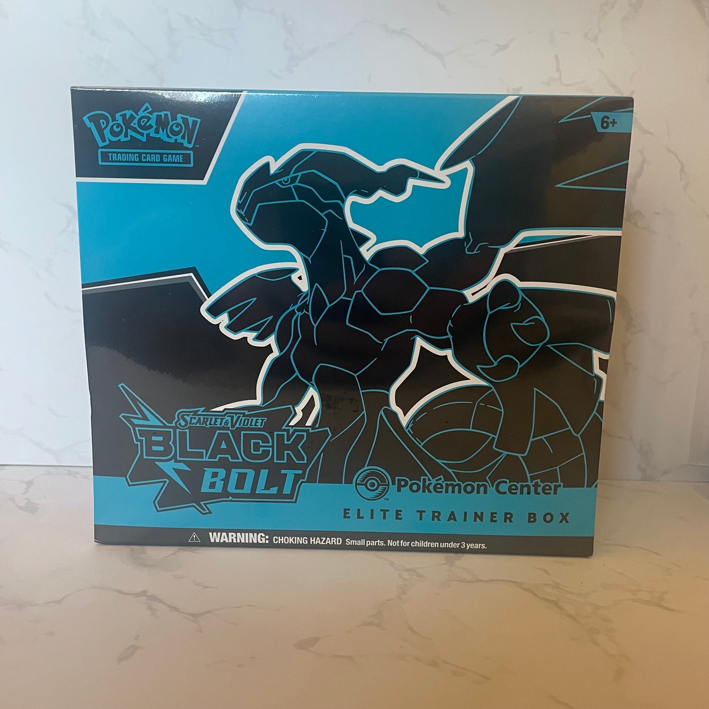 Black Bolt Pokemon Center Elite Trainer Box