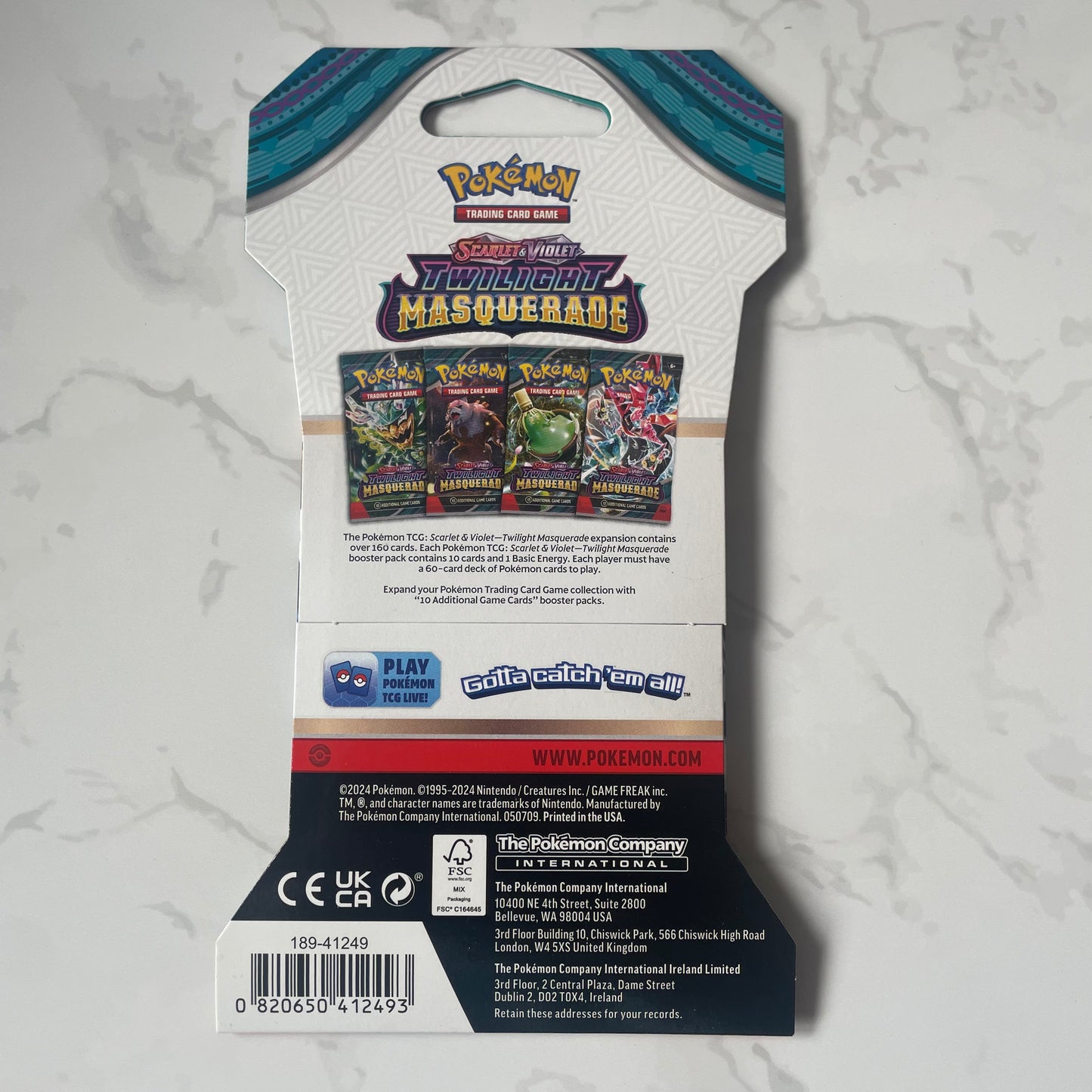 Twilight Masquerade Sleeved Booster Pack