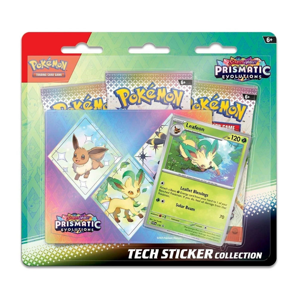Prismatic Evolution Tech Sticker Collection (Leafeon)
