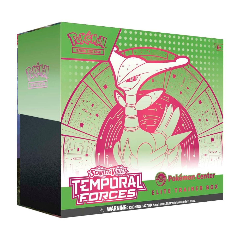 Temporal Forces Pokemon Center Elite Trainer Box (Iron Leaves)