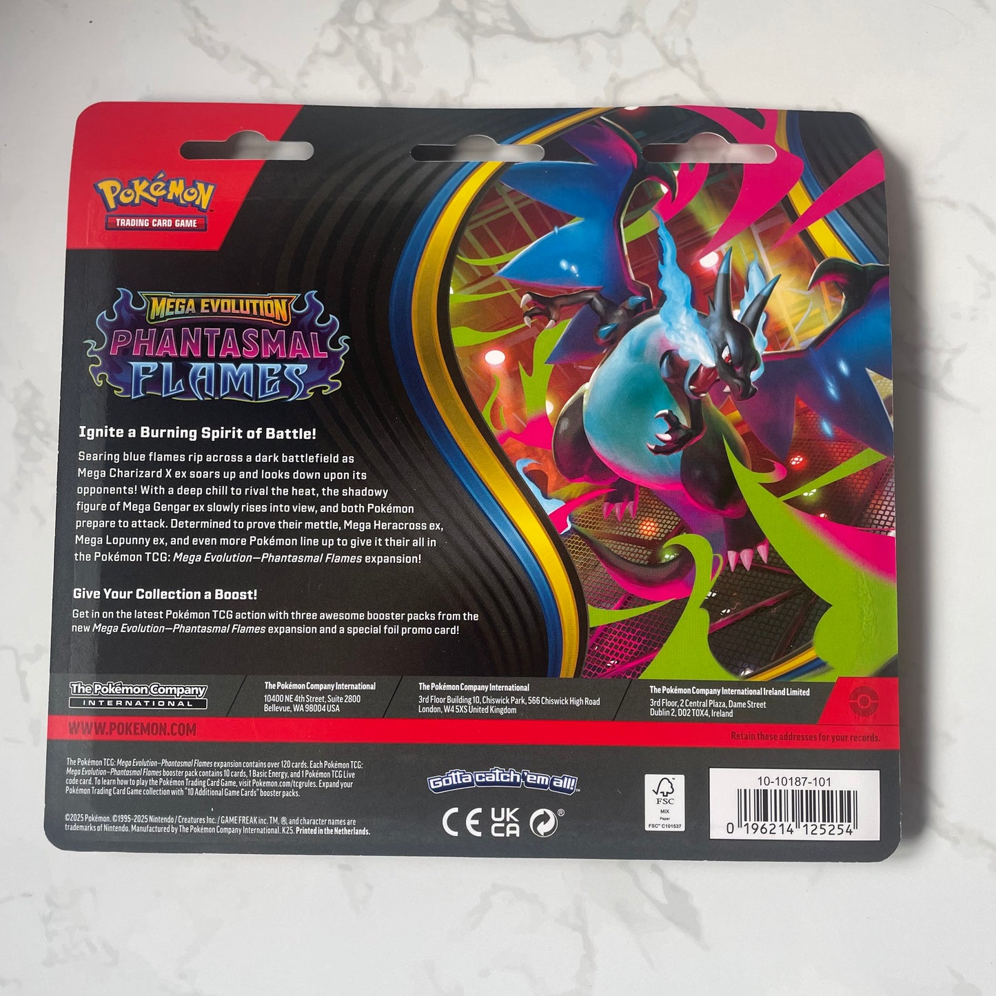 Phantasmal Flames 3 Pack Blister (Weavile)