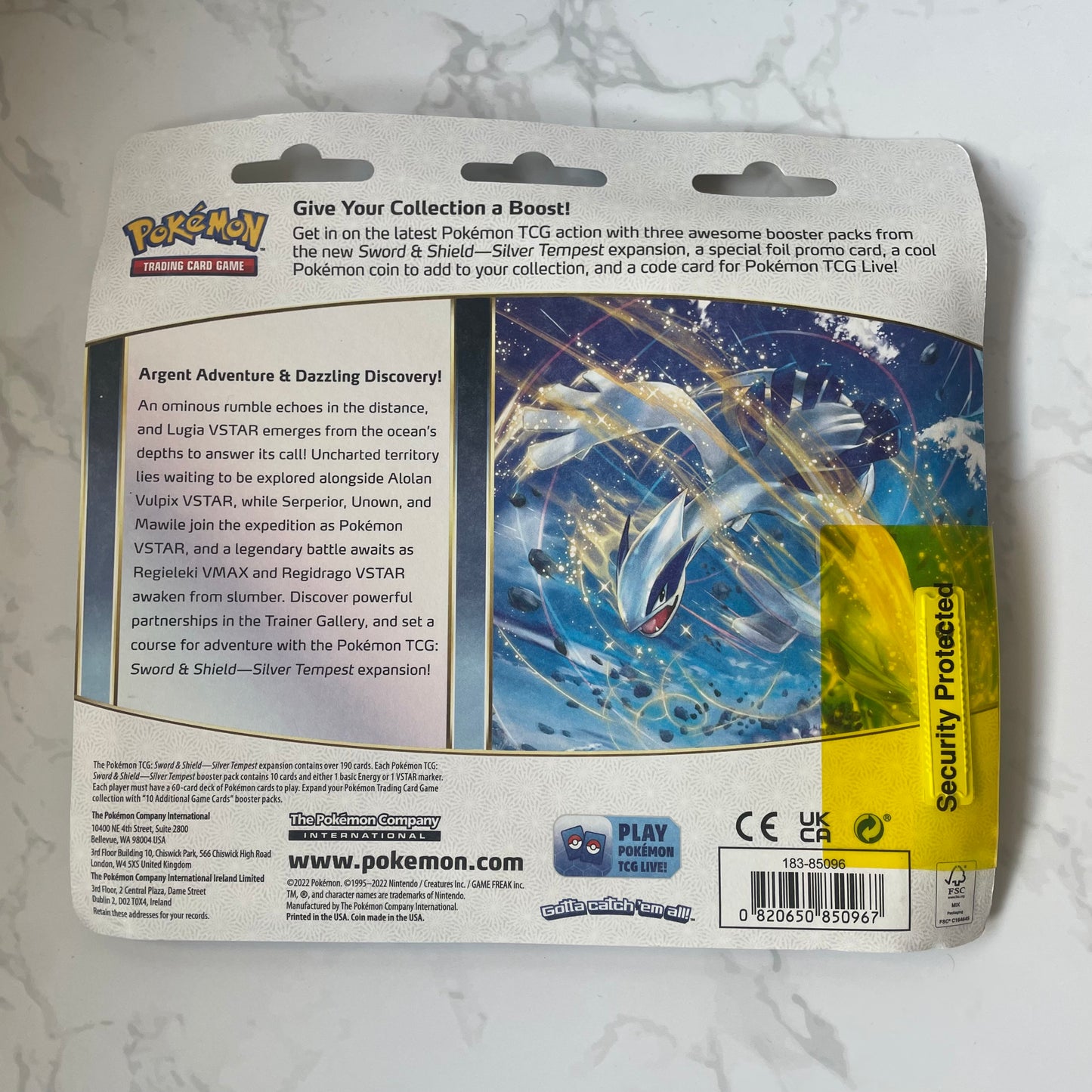 Silver Tempest 3 Pack Blister (Togetic)