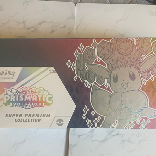 Prismatic Evolutions Super Premium Collection (Imperfections in Seal)