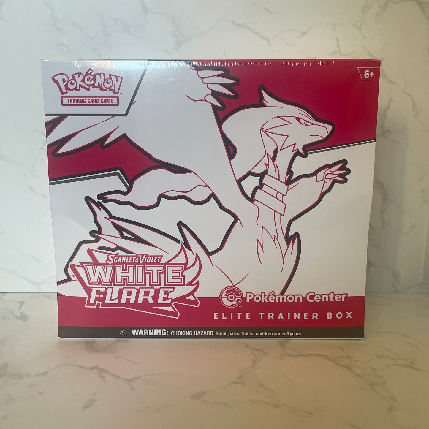 White Flare Pokemon Center Elite Trainer Box