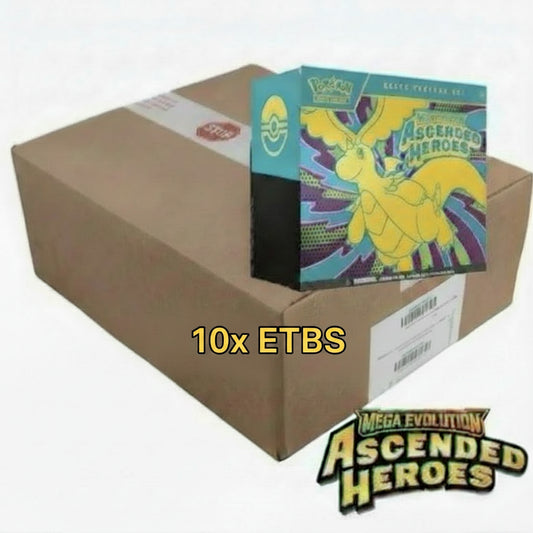 Ascended Heroes ETB Case (Contains 10x)