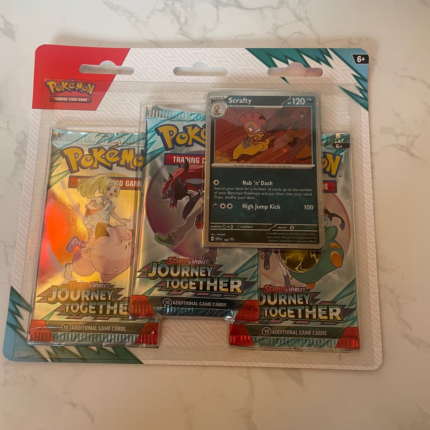Journey Together 3 Pack Blister (Scrafty)