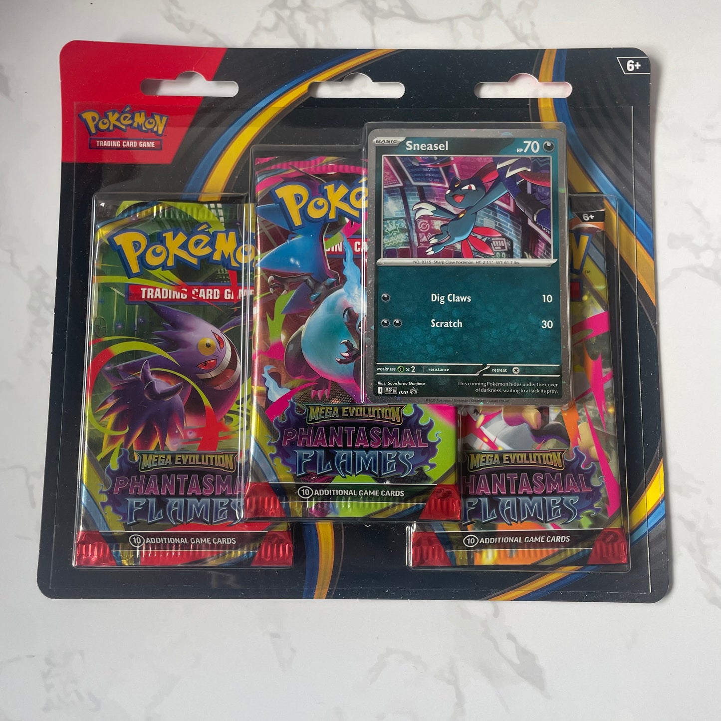 Phantasmal Flames 3 Pack Blister (Sneasel)