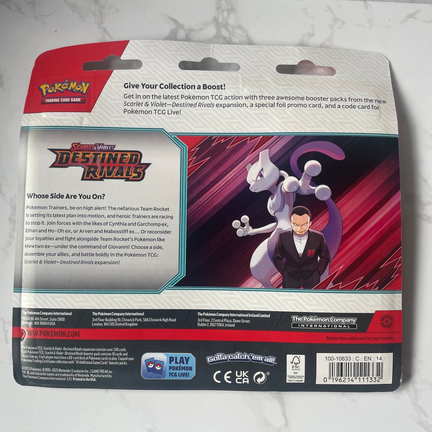 Destined Rivals 3 Pack Blister (Kangaskhan)