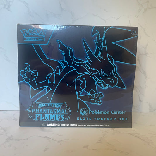 Phantasmal Flames Pokemon Center Elite Trainer Box