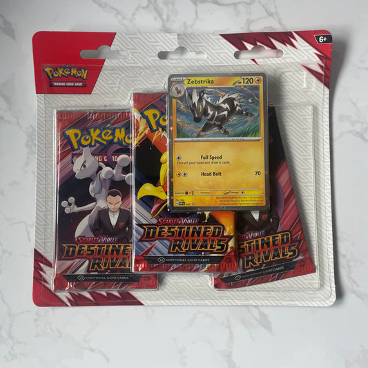 Destined Rivals 3 Pack Blister (Zebstrika)
