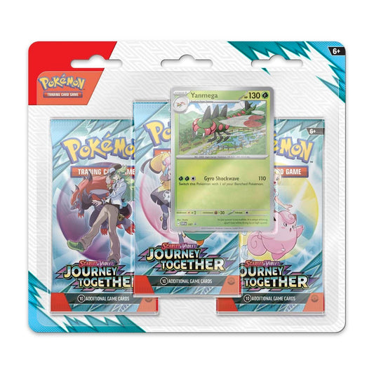 Journey Together 3 Pack Blister (Yanmega)
