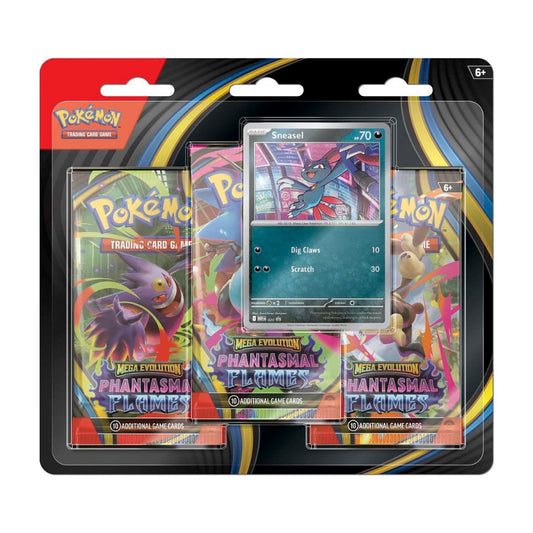 Phantasmal Flames 3 Pack Blister (Sneasel)