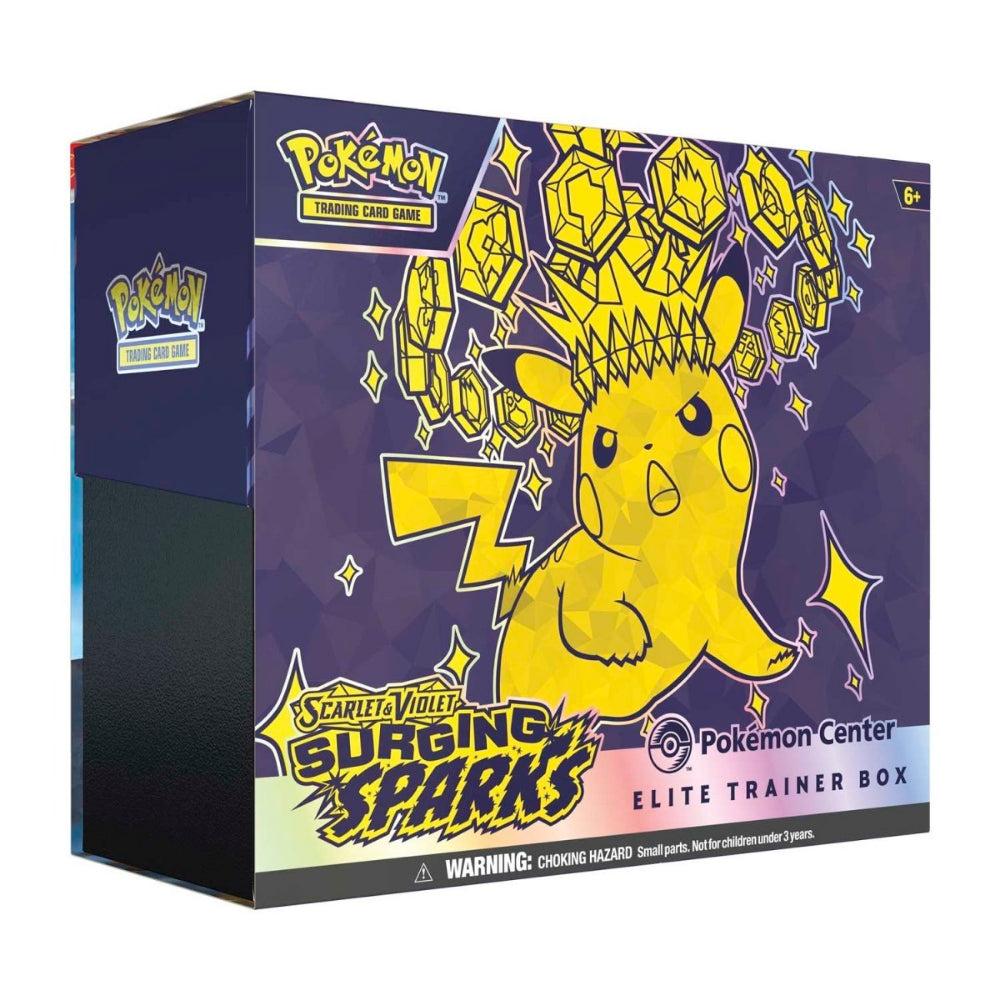 Raffle Entry – Surging Sparks Pokemon Center Elite Trainer Box