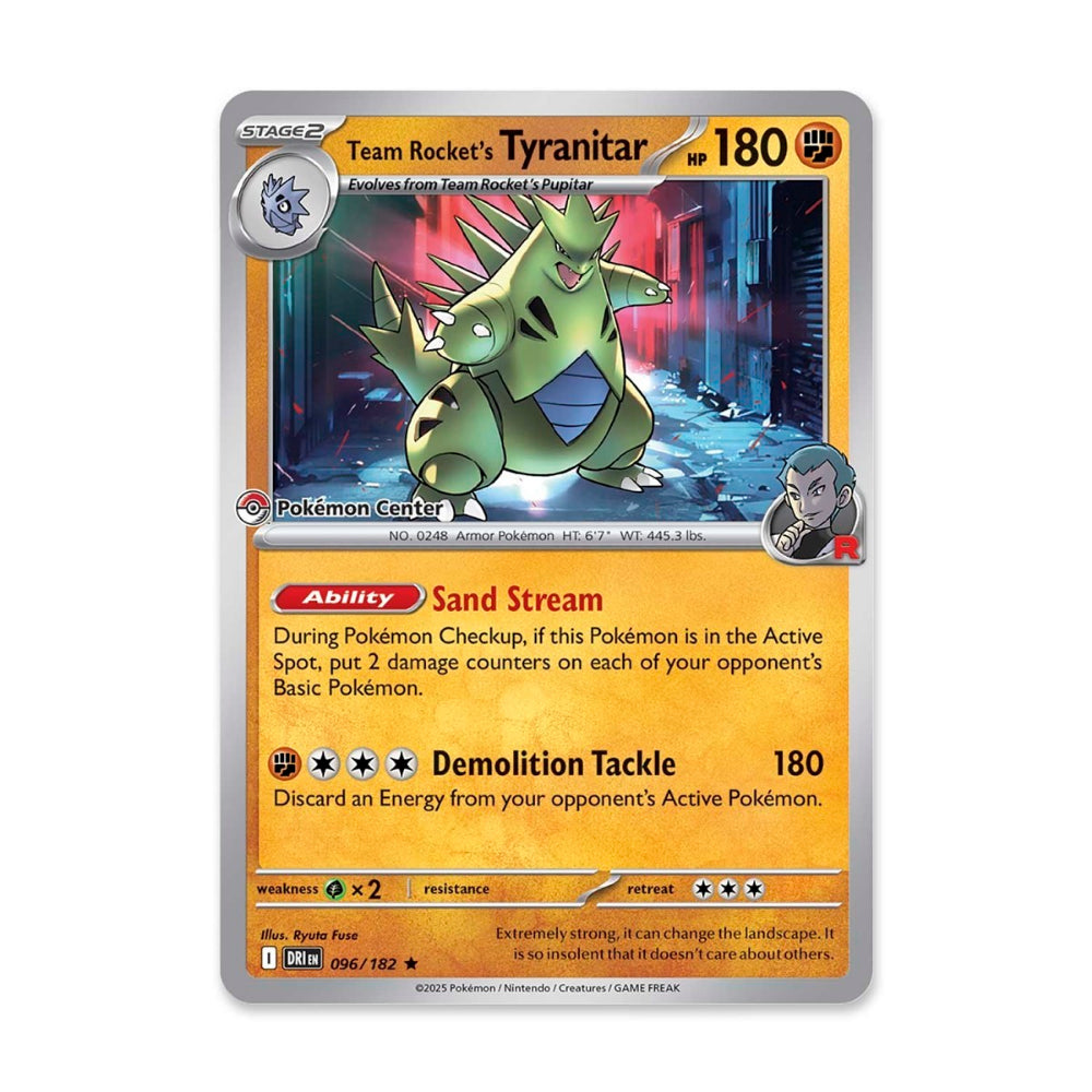Team Rocket's Tyranitar (Pokemon Center Exclusive)